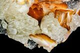 Cerussite Crystals with Bladed Barite & Galena- Morocco #107893-2